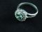 Серебряное кольцо с фианитами Swarovski - 2