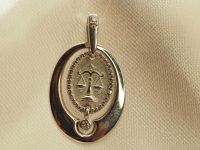 Ювелирная подвеска знак зодиака "Весы"-638