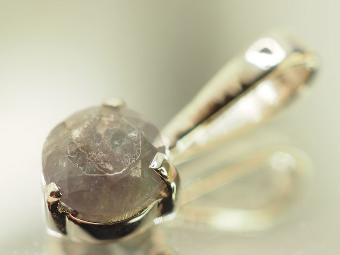 серебреная подвеска с Александритом-731