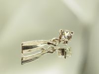 Серебряная подвеска с натуральным фенакитом-734